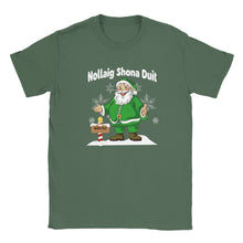 Load image into Gallery viewer, Nollaig Shona Dhuit Unisex T-shirt - Urban Celt