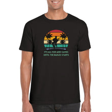Load image into Gallery viewer, Sarcastic Fun and Games Banjo T-shirt - Urban Celt