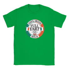 Load image into Gallery viewer, 100% Irish Full Fart Milk Unisex T-shirt - Urban Celt