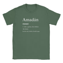 Load image into Gallery viewer, Amadán Definition Unisex T-shirt - Urban Celt