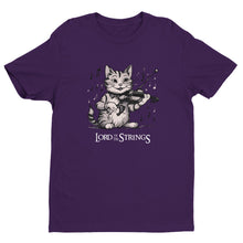 Load image into Gallery viewer, Lord of the Strings Cat Fiddle T-shirt - Urban Celt