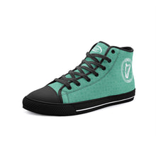 Load image into Gallery viewer, Celtic Irish Harp High Top Canvas Shoes - Urban Celt