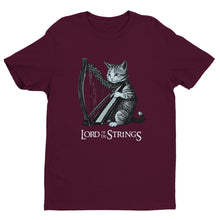 Load image into Gallery viewer, Cat Playing the Harp T-shirt - Urban Celt