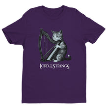 Load image into Gallery viewer, Cat Playing the Harp T-shirt - Urban Celt