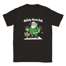 Load image into Gallery viewer, Nollaig Shona Dhuit Unisex T-shirt - Urban Celt