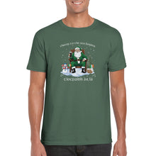 Load image into Gallery viewer, Irish Sea Border Christmas T-shirt - Urban Celt