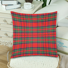 Load image into Gallery viewer, Red Green Tartan Plaid Pillow Cases 18"x 18" - Urban Celt