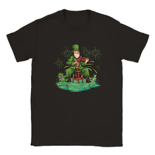 Load image into Gallery viewer, St Patrick Playing Fiddle T-shirt - Urban Celt