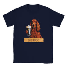 Load image into Gallery viewer, Sláinte Red Setter & Guinness T-shirt - Urban Celt