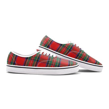 Load image into Gallery viewer, Red Green Blue Tartan Plaid Loafer Sneakers - Urban Celt