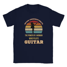 Load image into Gallery viewer, Never Underestimate the Power of a Woman Who Plays Guitar - Urban Celt