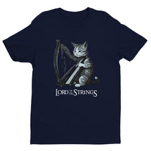Load image into Gallery viewer, Cat Playing the Harp T-shirt - Urban Celt