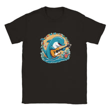 Load image into Gallery viewer, Dolphin Playing Guitar Unisex T-shirt - Urban Celt