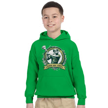 Load image into Gallery viewer, Kiss My Ash Kids Hurling Hoodie - Urban Celt