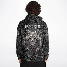 Load image into Gallery viewer, Fenrir Viking Wolf Hoodie - Urban Celt