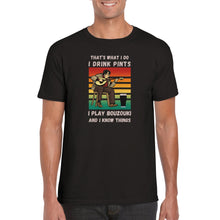 Load image into Gallery viewer, Bouzouki and Pints T-shirt - Urban Celt