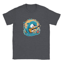 Load image into Gallery viewer, Dolphin Playing Guitar Unisex T-shirt - Urban Celt
