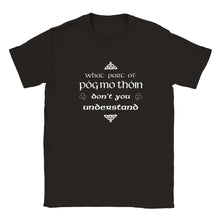 Load image into Gallery viewer, What Part of Póg Mo Thóin Don't You Understand T-shirt - Urban Celt
