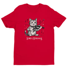 Load image into Gallery viewer, Lord of the Strings Cat Fiddle T-shirt - Urban Celt