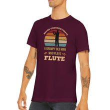 Load image into Gallery viewer, Grumpy Old Man Flute T-shirt - Urban Celt