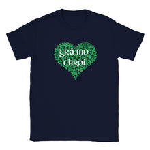 Load image into Gallery viewer, Grá Mo Chroí, Love of My Heart T-shirt - Urban Celt