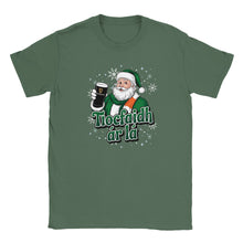 Load image into Gallery viewer, Tiocfaidh ár lá Irish Christmas T-shirt - Urban Celt