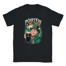 Load image into Gallery viewer, Porter Please As Gaeilge Unisex T-shirt - Urban Celt