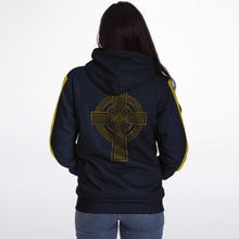Load image into Gallery viewer, 1916 Easter Rising Navy Gold Fleece Lined Hoodie
