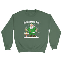 Load image into Gallery viewer, Nollaig Shona Dhuit Unisex Sweatshirt - Urban Celt