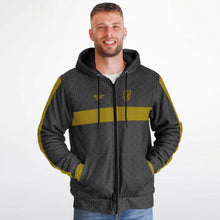 Load image into Gallery viewer, Saoirse Celtic Cross Microfleece Ziphoodie - Urban Celt