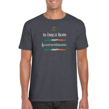 Load image into Gallery viewer, I Love Irish Music As Gaeilge T-shirt - Urban Celt