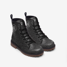 Load image into Gallery viewer, Celtic Trinity Knot Vegan Leather Boots - Urban Celt