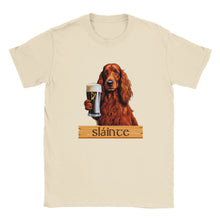 Load image into Gallery viewer, Sláinte Red Setter & Guinness T-shirt - Urban Celt