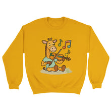 Load image into Gallery viewer, Giraffe Playing Fiddle Sweatshirt - Urban Celt