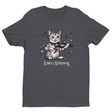 Load image into Gallery viewer, Lord of the Strings Cat Fiddle T-shirt - Urban Celt