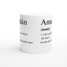 Load image into Gallery viewer, Amadán Definition 11oz Ceramic Mug - Urban Celt