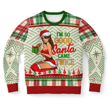 Load image into Gallery viewer, I’m So Good Santa Came Twice - Christmas Sweatwhirt - Urban Celt