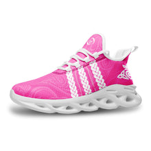 Load image into Gallery viewer, Claddagh Charm Mesh Knit Sneakers