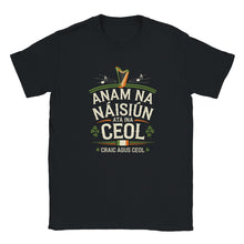 Load image into Gallery viewer, The Soul of a Nation is in its Music T-shirt - Urban Celt