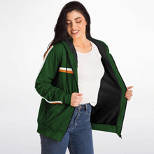 Load image into Gallery viewer, 1916 Easter Rising Black Fleece Lined Ziphoodie