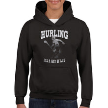 Load image into Gallery viewer, Hurling It's A Way Of Life Kids Hoodie - Urban Celt