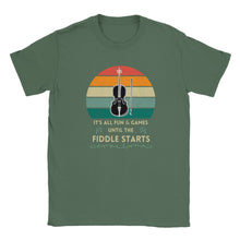 Load image into Gallery viewer, Fun and Games Fiddle T-shirt - Urban Celt