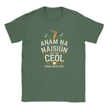 Load image into Gallery viewer, The Soul of a Nation is in its Music T-shirt - Urban Celt