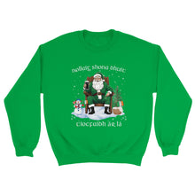 Load image into Gallery viewer, Tiocfaidh ár lá Christmas Greeting Sweatshirt - Urban Celt