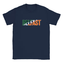 Load image into Gallery viewer, Belfast Irish Styled Unisex T-shirt - Urban Celt