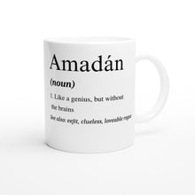 Load image into Gallery viewer, Amadán Definition 11oz Ceramic Mug - Urban Celt