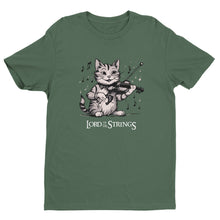 Load image into Gallery viewer, Lord of the Strings Cat Fiddle T-shirt - Urban Celt