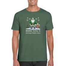 Load image into Gallery viewer, Irish You A Merry Christmas T-shirt - Urban Celt