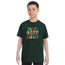 Load image into Gallery viewer, Páistí Le Gaeilge Kids Size T-shirt - Urban Celt