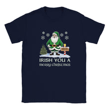 Load image into Gallery viewer, Irish You A Merry Christmas T-shirt
